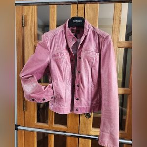 Danier leather moto jacket small